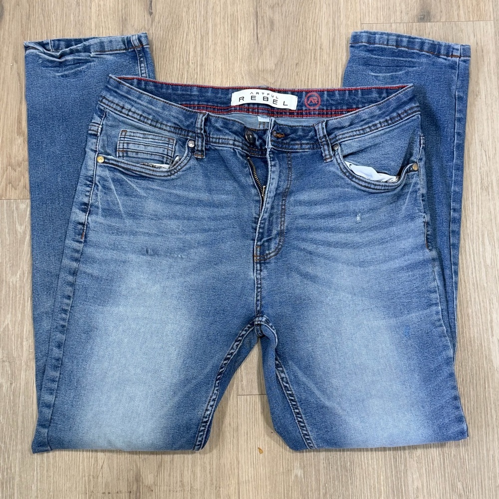 Artful Rebel High Performance Men’s Jeans - Blue